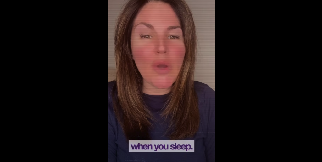 close up of women speaking to camera